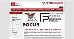 Desktop Screenshot of focuspromo.com.au